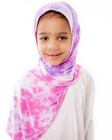 Berry Blast Tie Dye Hijab